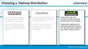 Hadoop – Whose to Choose